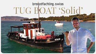 1940 Tug Boat SOLID - for sale by breezeYachting.swiss