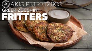 Greek Zucchini Fritters Kolokithokeftedes  Akis Petretzikis