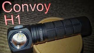 Trail trek review Convoy H1 headlamp edc camping fishing headlight 18650