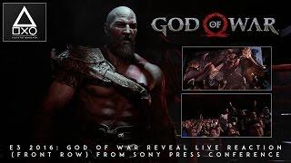 E3 2016 God of War Reveal Live Reaction Front Row From Sony Press Conference