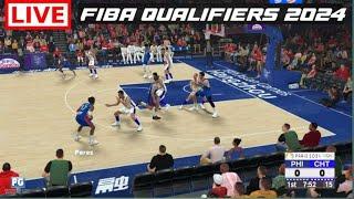 LIVE NOW Gilas Pilipinas vs Chinese Taipei  FIBA QUALIFIERS  July 20  2024  FIBA2K CPU VS CPU