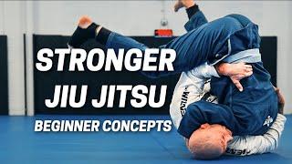 4 BEGINNER JIU JITSU CONCEPTS-WHITE BELTS MUST WATCH