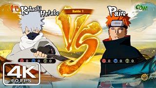 Kakashi Vs Pain Gameplay - Naruto Storm 4 Next Generations 4K 60fps