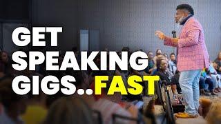 5 FAST ways to get PAID Speaking Gigs fill your calendar