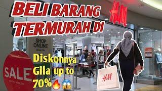 BELI BARANG TERMURAH DI H&M  GAK NYANGKA DAPATNYA GINI ? DISKON & HARGANYA GILA BANGET 