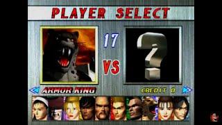 Tekken 2 - Armor King arcade mode