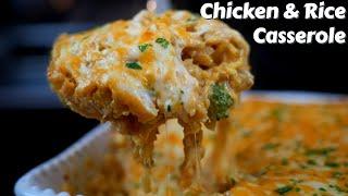 The Perfect Weeknight Dinner Recipe  Delicious Chicken & Rice Casserole
