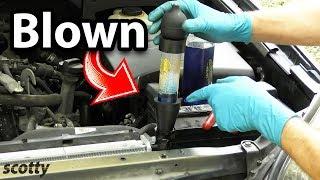 How to Test a Blown Head Gasket in Your Car