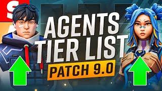 *NEW* Agent Tier List Patch 9.0 - ISO IS BROKEN? - Valorant Meta Guide