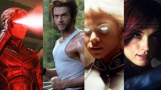 X-Men All Team Powers Weapons  and Fights from the films
