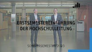 Erstsemesterbegrüßung SoSe 2023  Frankfurt UAS