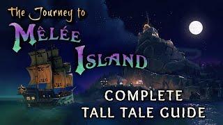 The Journey to Mêlée Island Tall Tale Guide All Commendations  Sea of Thieves