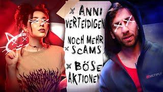 MOIS lächerliche ANNI THE DUCK Verteidigung noch mehr SCAMS & böse Aktionen