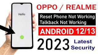 FRP Unlock Android 1213 All OPPOREALME Without a PC --  2023 Latest Security Patch