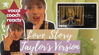 Vocal Coach & Swiftie Reacts to LOVE STORY - Taylors Version *i cried*