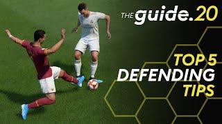 Top 5 Tips to DEFEND in FIFA 20  How to improve your defense  FIFA 20 Tutorial