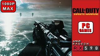 Call of Duty Infinite Warfare on AMD RX 590 + Intel i7 4770 + 16GB RAM - FPS Performance Test