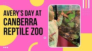 Avery’s Day at Canberra Reptile Zoo
