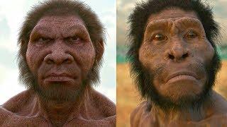 Homo naledi. Mysterious extinct human species. Animated film