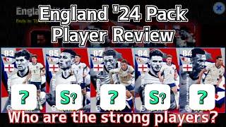 England 24 Pack Player Review │ eFootball Mobile 2024