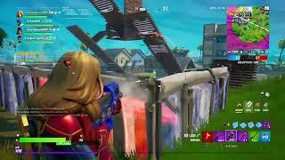 Fortnite Victoria con Capitana Marvel