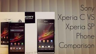 Sony Xperia C VS Xperia SP Phone Comparison - PhoneRadar