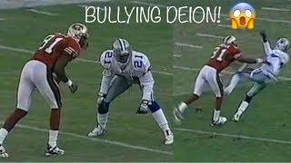 Terrell Owens vs Deion Sanders  PHYSICAL MATCHUP  WR vs CB 1997