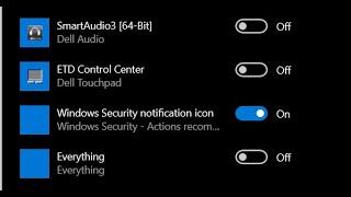 How to hide or show Windows Security icon on Taskbar via Settings or GPEDIT