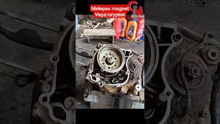 cara melepas magnet yamaha vegacrypton