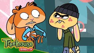 Scaredy Squirrel - When Thugs Attack  Theres no I in Groceries  FULL EPISODE  TREEHOUSE DIRECT