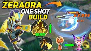 Use this build to deal additional Damage with Discharge Zeraora Best build Pokemon unite