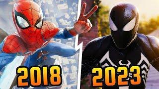 Evolution of Marvel’s Spider-Man 2014-2023