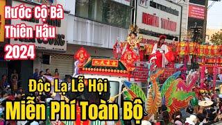 Lễ Hội Chùa Bà Thiên Hậu Bình Dương 2024 Và Sự Náo Nhiệt Tại Lễ Rước Cộ Bà #ChợViệtTV