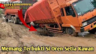 Terbukti Setia Kawan Si Oren Nekat Lewat Demi Untuk Menarik Temannya Yang Amblas