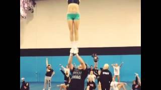 CheerFile  Stunt  Compilation of Skills