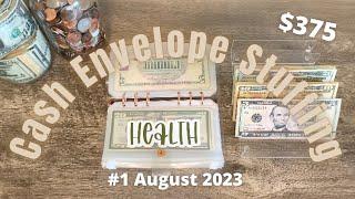 Cash Envelope Stuffing #1 AUGUST 2023  Low Income Weekly Budget