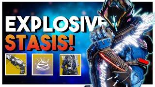 Chromatic Fire Buff Makes Stasis EXPLOSIVE To Run ACE OF SPADES Warlock PvE Build - Destiny 2