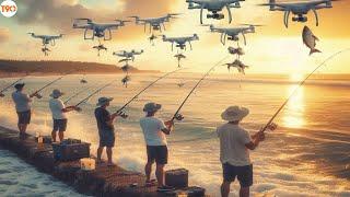 ĐỘC ĐÁO Ngư Dân Dùng Drone Câu Cá Biển Như Thế Nào?