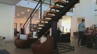 Officials cut ribbon Belltower apartments in Louisville