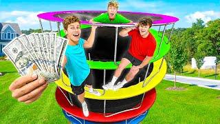 LAST TO LEAVE TRAMPOLINE TOWER WINS $10000