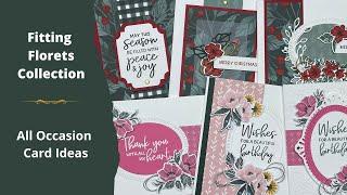 Stampin Up Fitting Florets Collection - All Occasions Card Ideas