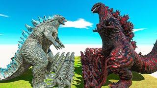 Godzilla Growth - Legendary Godzilla VS Shin Godzilla Arbs Size Comparison Godzilla