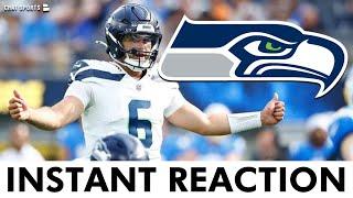 INSTANT REACTION Seahawks vs. Chargers NFL Preseason Week 1 Sam Howell Derrick Hall SHINE