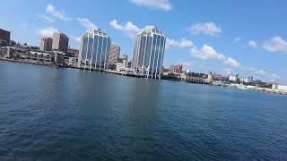 Riding The Ferry from Alderney Landing in Dartmouth to Halifax Nova Scotia - Canada