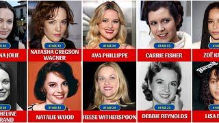 Celebrity Mothers And Their Daughters At The Same Age