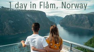 1 day in Flåm  Norway Travel Vlog