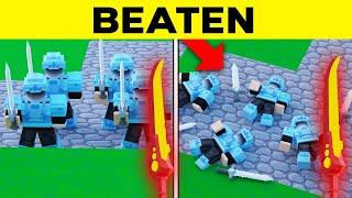 How I BEAT 5 Squad Matches By MYSELF Roblox Bedwars