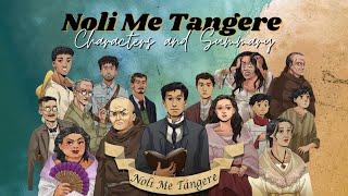 NOLI ME TANGERE Characters and Summary