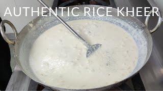 Authentic Rice Kheer Recipe  चावल की खीर की रेसिपी  How To Make Bulk Rice Kheer At Home