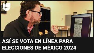 Elecciones en México 2024 Si vives en Estados Unidos ya puedes votar de forma electrónica